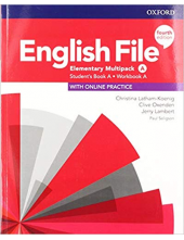 English File Elementary Student's Book/Workbook Multi-Pack A (vadovėlis/pratybos, 4th edition) - Humanitas
