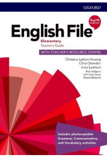 English File Elementary Teacher's Guide with Teacher's Resource Centre 4th Revised edition - Humanitas