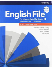 English File Pre-Intermediate Student's Book/Workbook Multi-Pack B (vadovėlis/pratybos, 4th.edition) - Humanitas