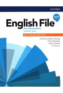 English File Pre-Intermediate Student's Book with Online Practice (vadovėlis su online practice, 4th. edition) - Humanitas