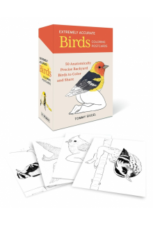 Extremely Accurate Birds Coloring Postcards - Humanitas