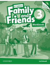 Family and Friends 3 Workbook with Online Practice (pratybos, 2 nd. edition) - Humanitas
