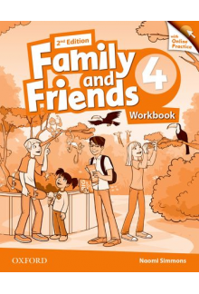 Family and Friends 4 Workbook with Online Practice (pratybos, 2 nd. edition) - Humanitas