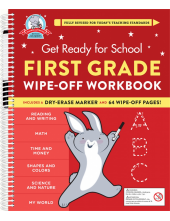 Get Ready for School: First Grade Wipe-Off Workbook - Humanitas