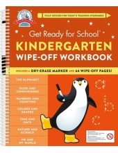 Get Ready for School: Kindergarten Wipe-Off Workbook - Humanitas