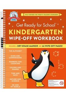 Get Ready for School: Kindergarten Wipe-Off Workbook - Humanitas