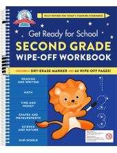 Get Ready for School: Second Grade Wipe-Off Workbook - Humanitas