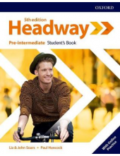 Headway Pre-Intermediate Student's book+ OP (vadovėlis su online practice, 5th. edition) - Humanitas