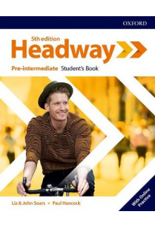 Headway Pre-Intermediate Student's book+ OP (vadovėlis su online practice, 5th. edition) - Humanitas