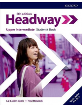 Headway Upper-Intermediate Student's book + OP (vadovėlis su online practice, 5th. edition) - Humanitas