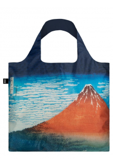 Hokusai Red Fuji Mountains inClear Weather Bag - Humanitas