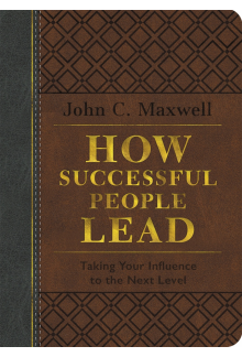 How Successful People Lead (Brown and Gray LeatherLuxe) - Humanitas