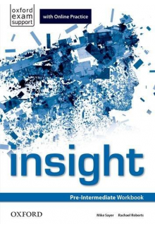 Insight Pre-Intermediate Workbook with Online Practice (pratybos su online) - Humanitas