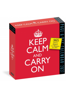Keep Calm and Carry On Page-A-Day® Calendar 2027 - Humanitas