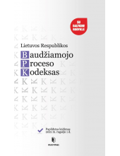 Lietuvos Respublikos baudžiamojo proceso kodeksas (2021-09-01) - Humanitas