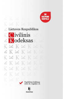 Lietuvos Respublikos civilinis kodeksas (2021-09-01) - Humanitas