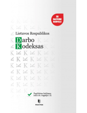 Lietuvos Respublikos darbo kodeksas (2021-09-01) - Humanitas