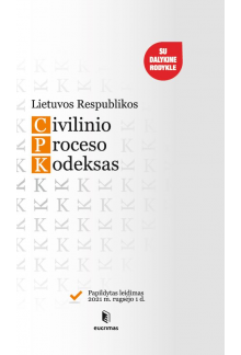 Lietuvos Respublikos civilinio proceso kodeksas (2021-09-01) - Humanitas
