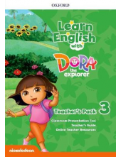 Learn English with Dora the Explorer Level 3 Teacher's Pack (mokytojo knyga) - Humanitas