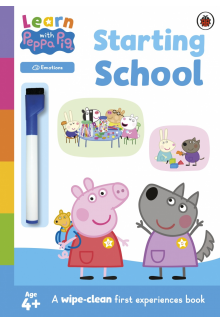 Learn with Peppa: Starting School wipe-clean activity book - Humanitas