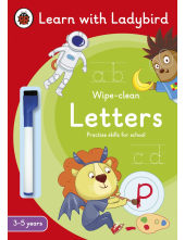 Letters: A Learn with Ladybird Wipe-Clean Activity Book 3-5 years - Humanitas
