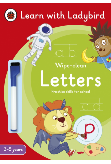Letters: A Learn with Ladybird Wipe-Clean Activity Book 3-5 years - Humanitas