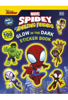 Marvel Spidey and His Amazing Friends Glow in the Dark Sticker Book: With More Than 100 Stickers - Humanitas