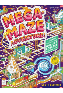 Mega-Maze Adventure! (Maze Activity Book for Kids Ages 7+) - Humanitas