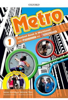Metro Level 1 Student Book and Workbook Pack (vadovėlis ir pratybos) - Humanitas