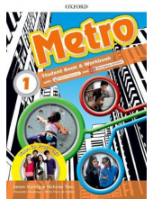 Metro Level 1 Student Book and Workbook Pack (vadovėlis ir pratybos) - Humanitas