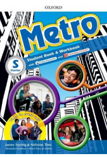 Metro Starter Student Book and Workbook Pack. Where will Metro take you? Student Book and Workbook Pack (vadovėlis ir pratybos) - Humanitas