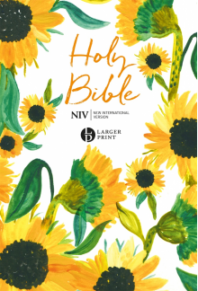 NIV Larger Print Soft-tone Bible - Humanitas