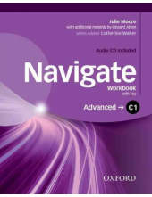 Navigate Advanced (C1) Workbook with key and Audio CD (pratybos) - Humanitas