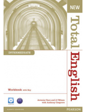 New Total English Intermediate Workbook with Answer Key (pratybos) - Humanitas