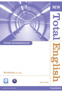 New Total English Upper Intermediate Workbook with Answer Key (pratybos) - Humanitas
