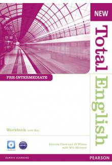 New Total English Pre-Intermediate Workbook with Answer Key (pratybos) - Humanitas