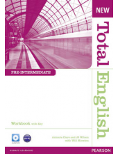 New Total English Pre-Intermediate Workbook with Answer Key (pratybos) - Humanitas