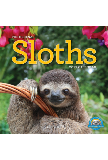 Original Sloths Wall Calendar 2027 - Humanitas