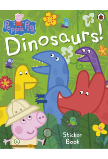 Peppa Pig: Dinosaurs! Sticker Book - Humanitas