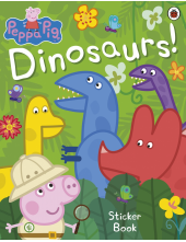 Peppa Pig: Dinosaurs! Sticker Book - Humanitas