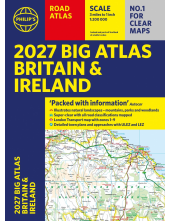 Philip's 2027 Big Road Atlas of Britain and Ireland (A3 Paperback) - Humanitas