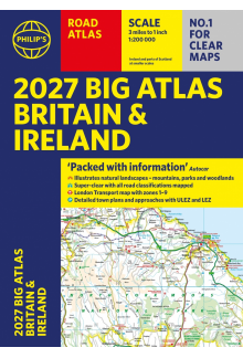 Philip's 2027 Big Road Atlas of Britain and Ireland (A3 Paperback) - Humanitas