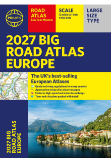Philip's 2027 Big Road Atlas of Europe - Humanitas