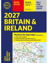 Philip’s 2027 Road Atlas Britain & Ireland Paperback A4 - Humanitas