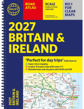 Philip’s 2027 Road Atlas Britain & Ireland: Spiral A4 edition - Humanitas