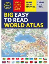 Philip's Big Easy to Read World Atlas (A3) - Humanitas