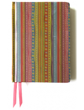 Pink & Green Stripes. Maža užrašų knygelė - Humanitas