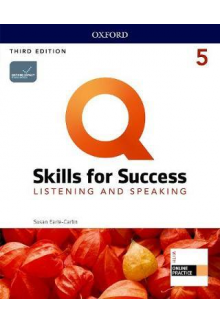 Q: Skills for Success Level 5 Listening and Speaking Student Book with iQ Online Practice. 3rd edition - Humanitas