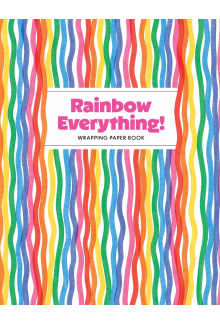 Rainbow Everything! Wrapping Paper Book - Humanitas