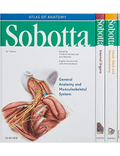 Sobotta Atlas of Anatomy Package,16 th. edition (populiariausias anatomijos atlasas anglų kalba) - Humanitas